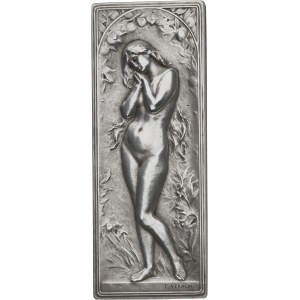 IIIe République (1870-1940). Plaquette, Ève, par F. Vernon ND (1905), Paris.