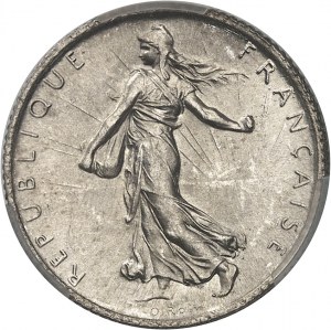 Terza Repubblica (1870-1940). 1 franco Semeuse 1914, C, Castelsarrasin.