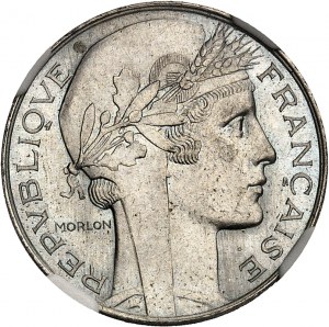 Terza Repubblica (1870-1940). Prova ibrida Morlon/Domard dell'1 franco ND (1930), Parigi.