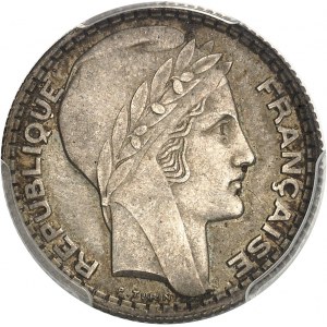 Dritte Republik (1870-1940). Probedruck von 5 Franc Turin in Silber (ohne ESSAI), Sonderprägung (SP) 1933, Paris.