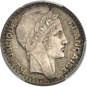 Tretia republika (1870-1940). Mincová platňa 5 frankov Turín v striebre (bez TRIAL), špeciálna razba (SP) 1933, Paríž.