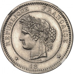 IIIe République (1870-1940). Essai de 5 francs par Lavrillier, au type Cérès et Oudiné 18-- (1933), A, Paris.