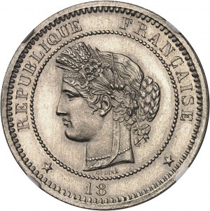 IIIe République (1870-1940). Essai de 5 francs par Lavrillier, au type Cérès et Oudiné 18-- (1933), A, Paris.