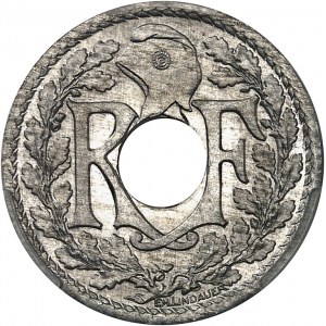 Francouzský stát (1940-1944). Proof of 10 centimes Lindauer, aluminium, Frappe spéciale (SP) 1941, Paris.