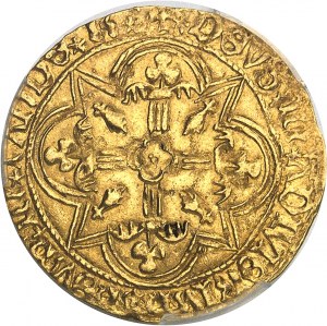 Bretagne, François Ier (1442-1450). Écu d’or au chevalier ou florin au cavalier ND, R, Rennes.