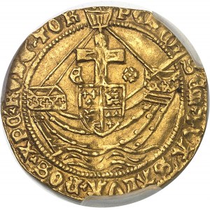 Edoardo IV (1471-1483). Angelo d'oro ND (1472-1473), Londra.