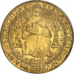 Alžbeta I. (1558-1603). Panovníčka, 6. emisia ND (1584-1586), Londýn.