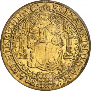 Elżbieta I (1558-1603). Suweren, wydanie 6 ND (1584-1586), Londyn.