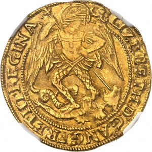 Elżbieta I (1558-1603). Złoty Anioł, wydanie 6 ND (1587-1589), Londyn.