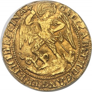 Elizabeth I (1558-1603). Golden Angel, 6th ND issue (1600), London.