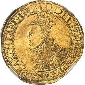 Elizabeth I (1558-1603). Half pound, 6th issue, with small ND bust (1594-1596), London.
