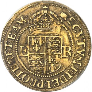 Alžběta I. (1558-1603). Koruna, 6. vydání ND (1594-1596), Londýn.