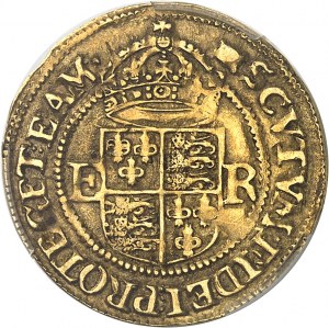 Elisabetta I (1558-1603). Corona, 6° emissione ND (1594-1596), Londra.