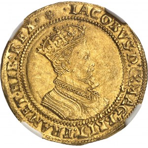 Giacomo I (1603-1625). Doppia corona, 4° busto ND (1605-1606), Londra.