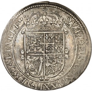 Szkocja, Karol I (1625-1649). Moneta o nominale 60 szylingów, 3. emisja Briot ND (1637-1642), Edynburg.