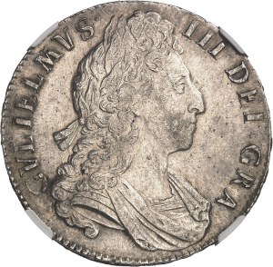 Guillaume III (1694-1702). Couronne (crown), 3e buste 1700, Londres.