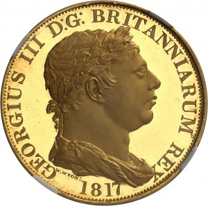 Jiří III (1760-1820). Zlatá zkušební koruna 