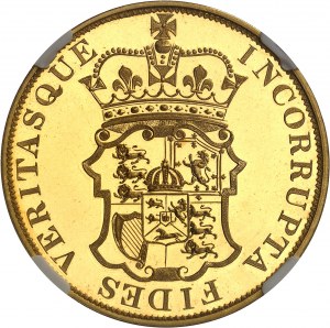Jiří III (1760-1820). Zlatá zkušební koruna 