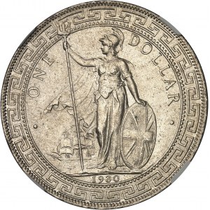 Hong Kong, Singapore e Malesia (Insediamenti dello Stretto). Trade Dollar 1930, Londra.