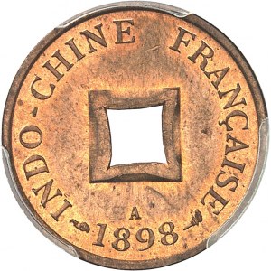 IIIe République (1870-1940). Sapèque 1898, A, Paris.