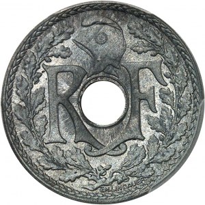 Dritte Republik (1870-1940). 1/2 Hundertstel aus Zink 1939, Paris.