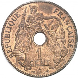Third Republic (1870-1940). 1 cent 1901, A, Paris.