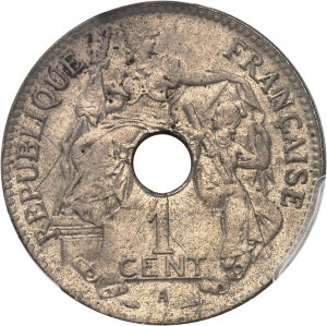 IIIe République (1870-1940). Proof of 1 cent, silver-plated bronze, Frappe spéciale (SP) 1906, A, Paris.
