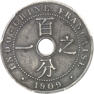 Třetí republika (1870-1940). Proof 1 cent, postříbřený bronz, Frappe spéciale (SP) 1909, A, Paříž.