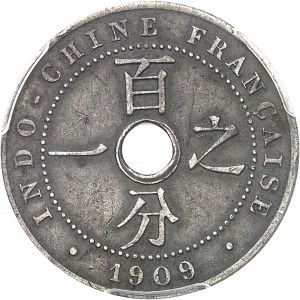 Terza Repubblica (1870-1940). Prova di 1 centesimo, bronzo argentato, Frappe spéciale (SP) 1909, A, Parigi.