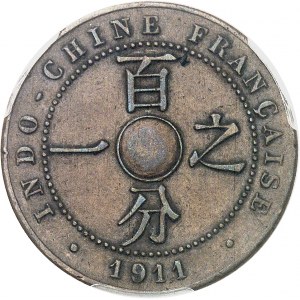 Terza Repubblica (1870-1940). 1 centesimo, imperfetto 1911, A, Parigi.