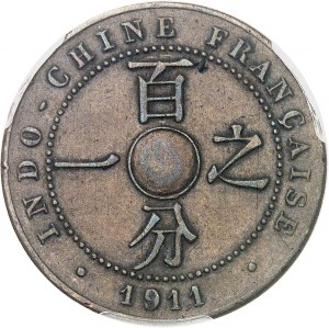 Third Republic (1870-1940). 1 cent, unperforated 1911, A, Paris.