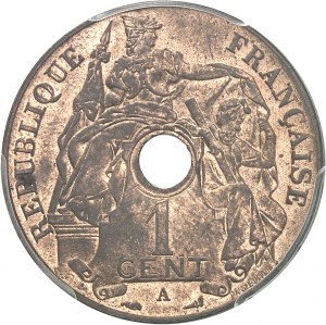 Třetí republika (1870-1940). 1 cent 1911, A, Paříž.