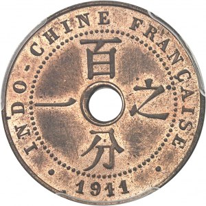 Tretia republika (1870-1940). 1 cent 1911, A, Paríž.