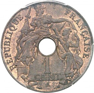 Third Republic (1870-1940). 1 cent 1913, A, Paris.