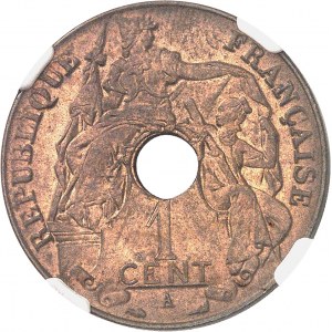 Třetí republika (1870-1940). 1 cent 1917, A, Paříž.