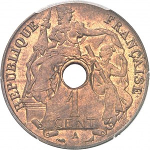 Trzecia Republika (1870-1940). 1 cent 1921, A, Paryż.
