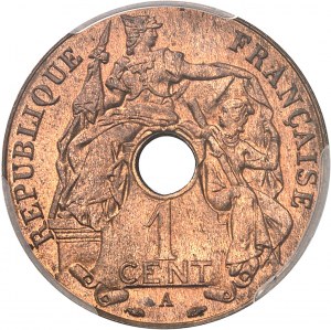 Third Republic (1870-1940). 1 cent 1937, A, Paris.