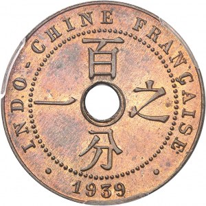 Třetí republika (1870-1940). 1 cent 1939, A, Paříž.