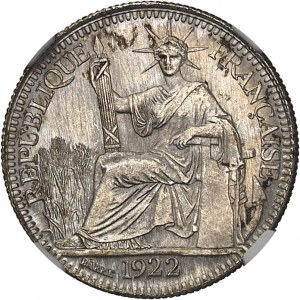 Terza Repubblica (1870-1940). 10 centesimi 1922, A, Parigi.