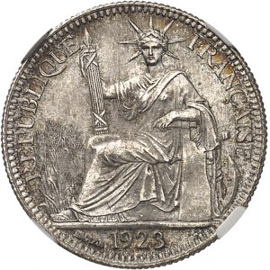 Třetí republika (1870-1940). 10 centů 1923, A, Paříž.