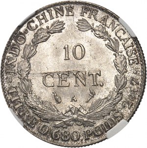 Dritte Republik (1870-1940). 10 Cent(ièmes) 1923, A, Paris.