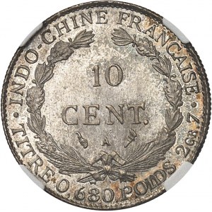 Terza Repubblica (1870-1940). 10 centesimi 1924, A, Parigi.