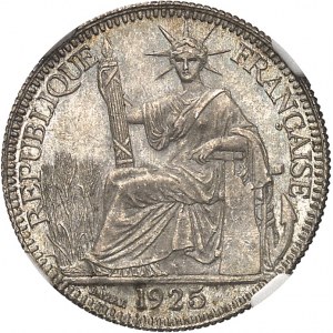 Dritte Republik (1870-1940). 10 Cent(ièmes) 1925, A, Paris.