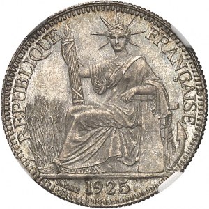 Dritte Republik (1870-1940). 10 Cent(ièmes) 1925, A, Paris.