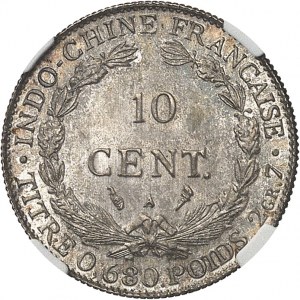 Terza Repubblica (1870-1940). 10 centesimi 1925, A, Parigi.