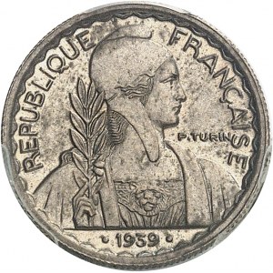 IIIe République (1870-1940). 10 cent(ièmes) non magnétique ·1939·, Paris.