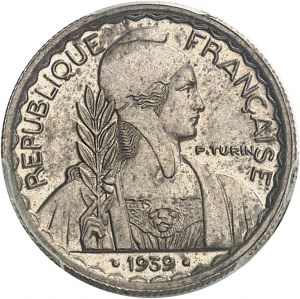 Třetí republika (1870-1940). 10 centů nemagnetických -1939-, Paříž.