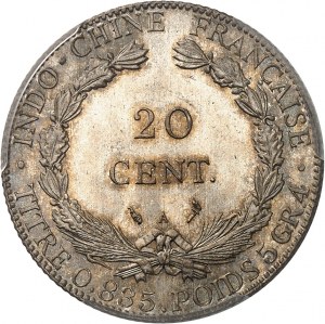 Tretia republika (1870-1940). 20 centov 1899, A, Paríž.
