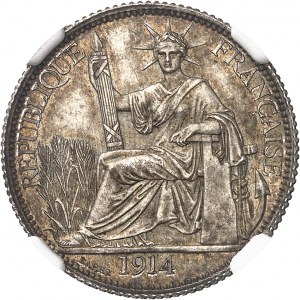 Dritte Republik (1870-1940). 20 Cent(ièmes) 1914, A, Paris.