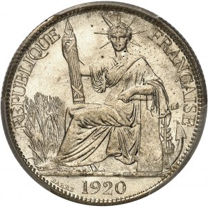 Tretia republika (1870-1940). 20 centov 1920, San Francisco.